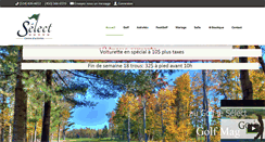 Desktop Screenshot of golfleselect.com